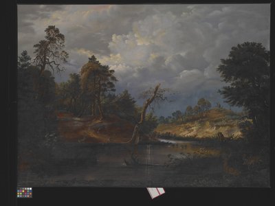 Paesaggio romantico da German School