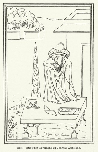 Saadi Shirazi, poeta persiano da German School