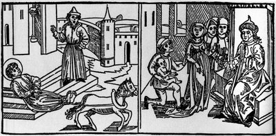 San Saturnino fu il fondatore del cristianesimo a Tolosa a metà del III secolo. A quel tempo i cristiani erano perseguitati: San Saturnino fu una delle vittime dei pagani. Il suo corpo legato alla coda di un toro, fu trascinato vicino al Rom da German School