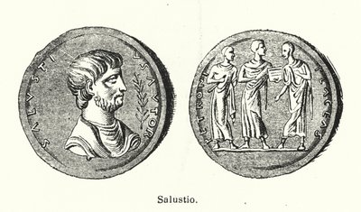 Sallustio, storico e politico romano da German School
