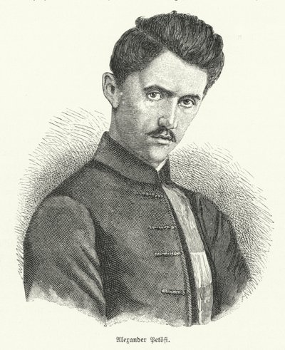 Sandor Petofi, poeta ungherese da German School