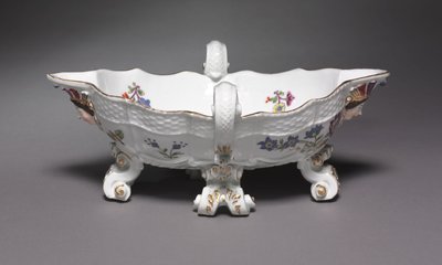 Salsiera, Fabbrica di porcellana di Meissen, Germania, 1735-56 da German School