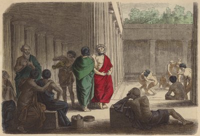 Scena in una palestra nell