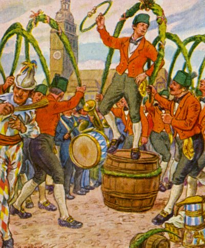 Schafflertanz / Danza dei bottai da German School