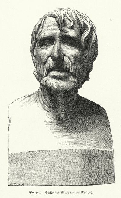 Seneca il Giovane, filosofo, statista e drammaturgo romano da German School