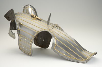 Shaffron, armatura per la testa del cavallo da German School
