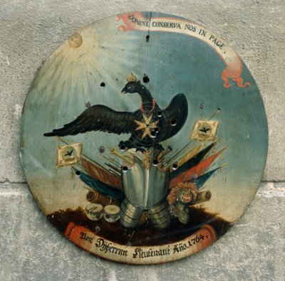 Scudo di un ufficiale prussiano, 1764 da German School