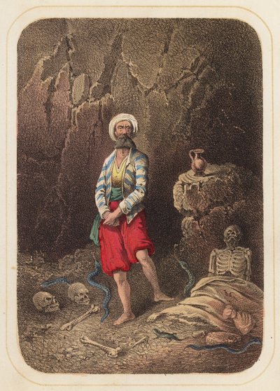 Sinbad il Marinaio in una scena da Le Mille e una Notte da German School