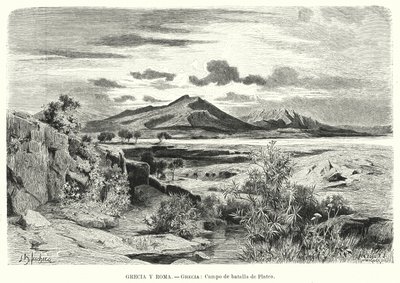 Sito della battaglia di Platea, Grecia da German School