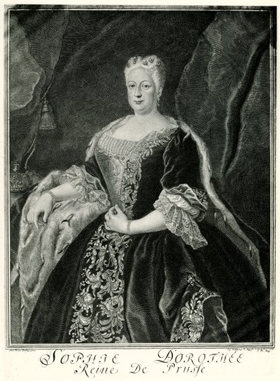 Sofia Dorotea, Regina di Prussia (1687-1757) da German School