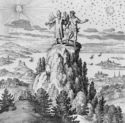 Spirito e anima guidano il principe dal Musaeum Hermeticum da German School