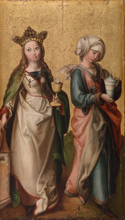 Santa Barbara e Santa Maria Maddalena da German School