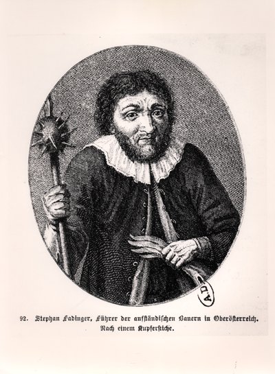 Stephan Fadinger (m.1626), leader della rivolta contadina austriaca (1625-1626) da German School