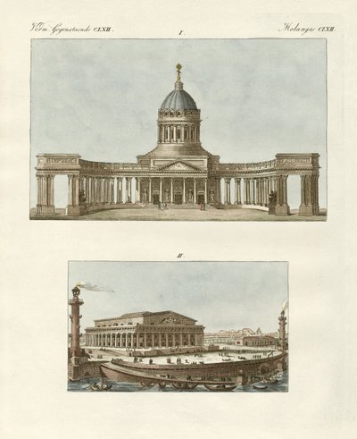 Strani edifici a Pietroburgo da German School