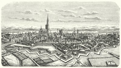 Strasburgo nel XVII secolo da German School