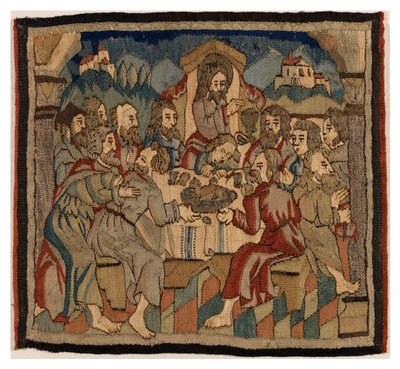 Pannello di arazzo con scene della Passione da un antependium, dall