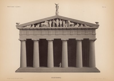 Tempio di Zeus, Olimpia, Grecia da German School