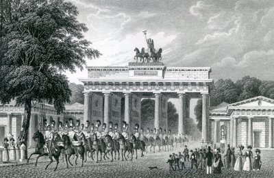 La Porta di Brandeburgo, Berlino da German School