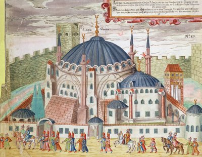 La Chiesa di Santa Sofia Trasformata in Moschea da German School