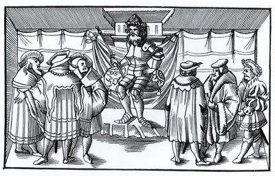 La corte di un barone, da un