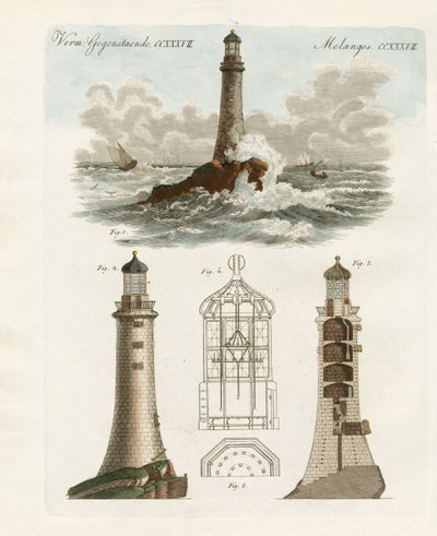 Il faro di Eddystone da German School