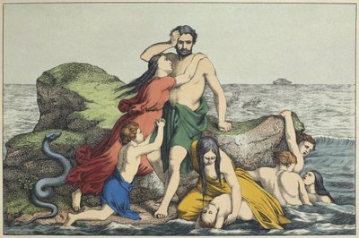 Il Diluvio, illustrazione da L