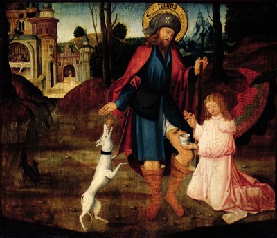 La guarigione di San Rocco da German School