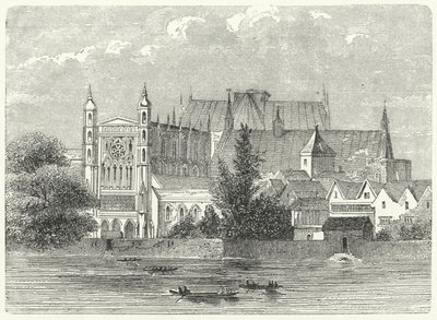 Le Case del Parlamento a Westminster al tempo di Re Carlo I da German School