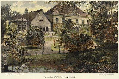 La casa padronale Varzin in autunno da German School