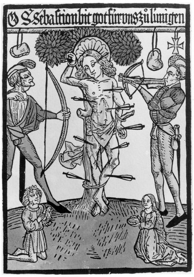 Il Martirio di San Sebastiano da German School
