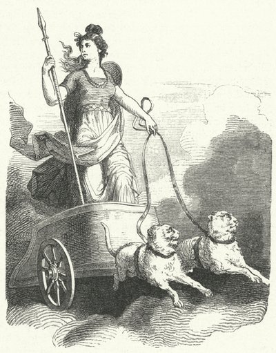 La dea norrena Freyja da German School