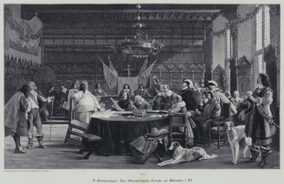 La Pace di Vestfalia che pone fine alla Guerra dei Trent