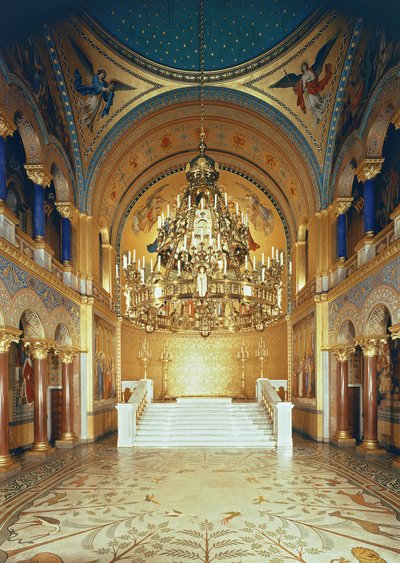 La Sala del Trono da nord da German School