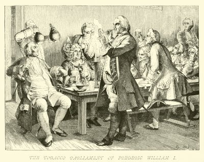 Il Parlamento del Tabacco di Federico Guglielmo I da German School
