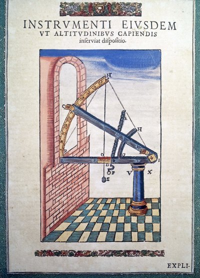 Il sestante astronomico in 