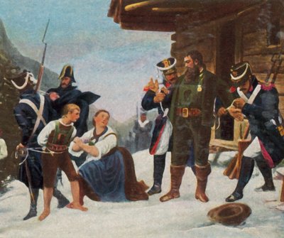 La cattura di Andreas Hofer da German School