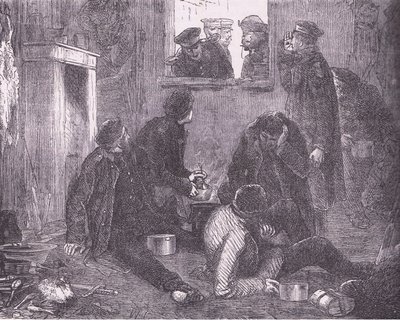 Il principe ereditario di Prussia in giro, Cassells History of the War between France and Germany pubblicata da Cassell and Company Limited, c.1890 da German School