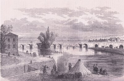 La difesa di Parigi - distruzione del ponte Jonville-sur-Marne da German School