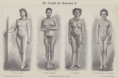La figura umana da German School