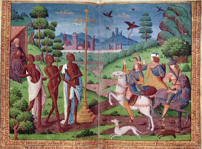 La leggenda dei tre vivi e dei tre morti, dal Libro d