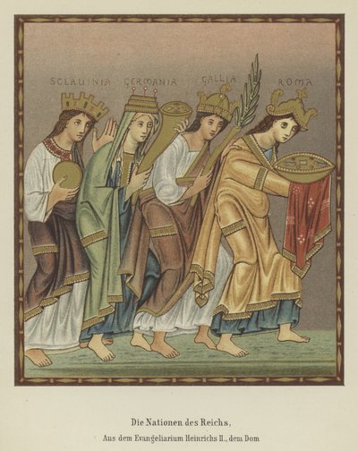 Le nazioni del Sacro Romano Impero da German School