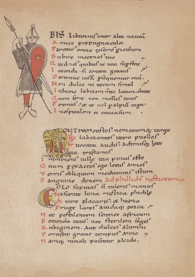 La poesia di Orazio in un manoscritto francese del XII secolo da German School