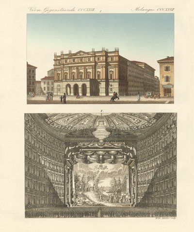 Il teatro della Scala a Milano da German School