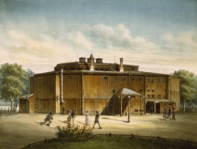 Il teatro di Dresda da German School