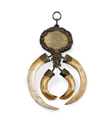 Placca trofeo, Monaco, c.1840 da German School