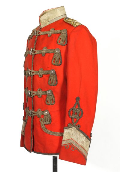 Giubba, HRH Il Duca di Connaught, 3° Ussari von Zieten, Esercito Tedesco, pre-1914 da German School