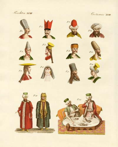 Costumi nazionali turchi da German School