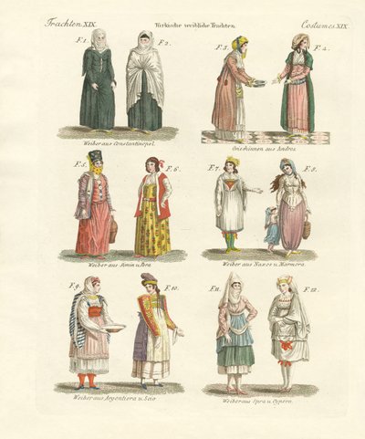Costumi nazionali turchi da German School