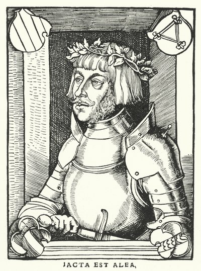 Ulrich von Hutten, studioso, poeta, satirico e riformatore protestante tedesco da German School