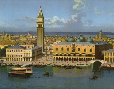 Venezia (cromolito) da German School